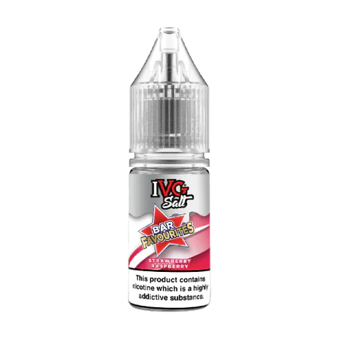 IVG - BAR FAVOURITES - STRAWBERRY RASPBERRY - SALTS [PACK OF 3]