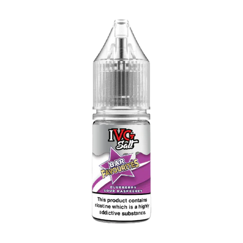 IVG Bar Favourites Blueberry Sour Raspberry Salts: A Tangy Fusion of Berries with a Sour Twis