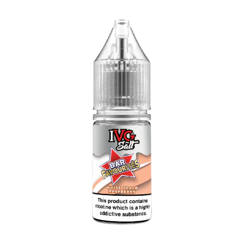 IVG - BAR FAVOURITES - WHITE PEACH RASPBERRY - SALTS [PACK OF 3]