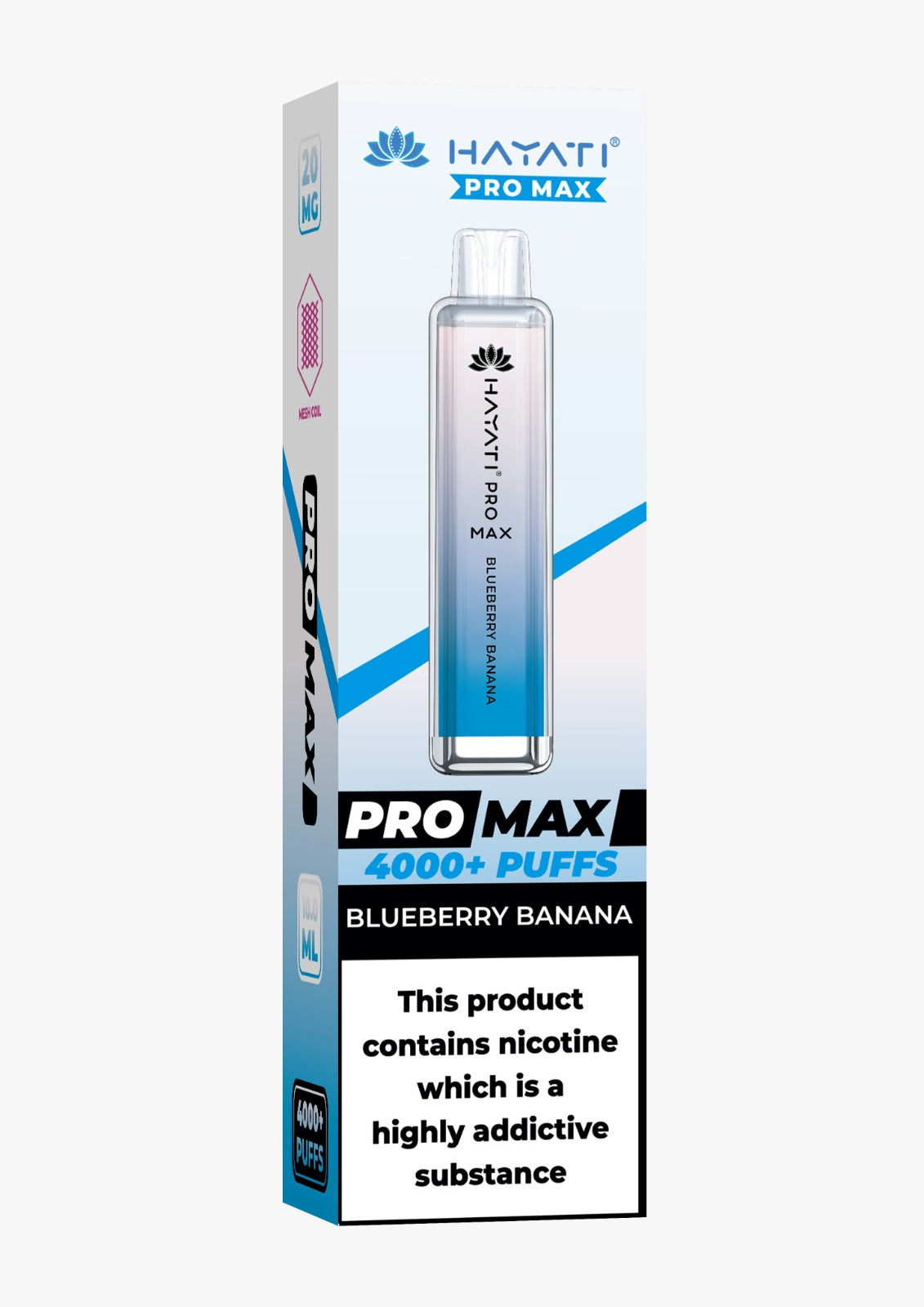 Blueberry Banana Crystal Pro Max 4000 Disposable Vape