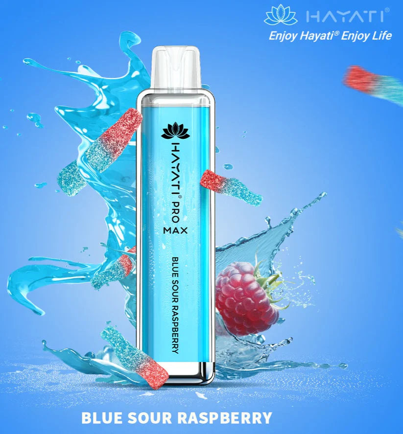 Blue Sour Raspberry Crystal Pro Max 4000 Disposable Vape