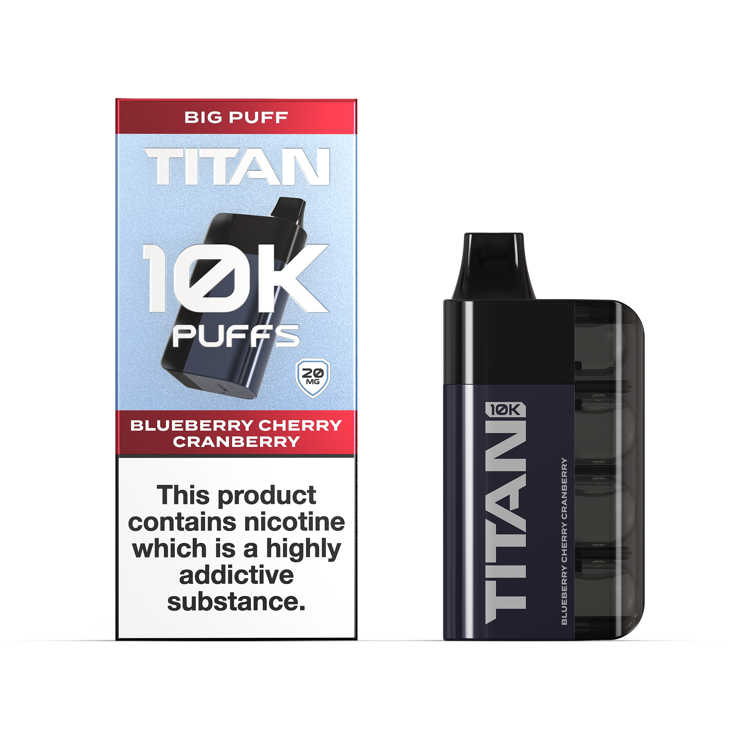 Titan 10k Disposable Vape (Rechargeable)