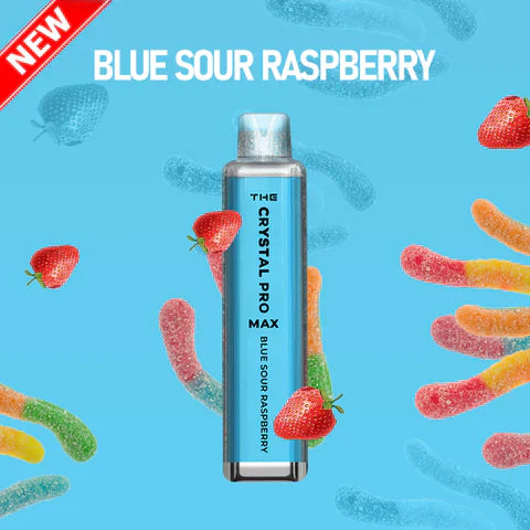 Blue Sour Raspberry Crystal Pro Max 4000 Disposable Vape