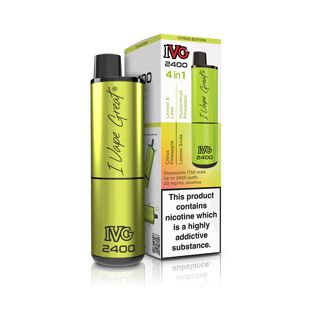 IVG 2400 DISPOSABLE VAPE