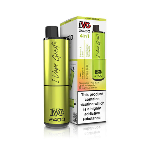 IVG 2400 DISPOSABLE VAPE