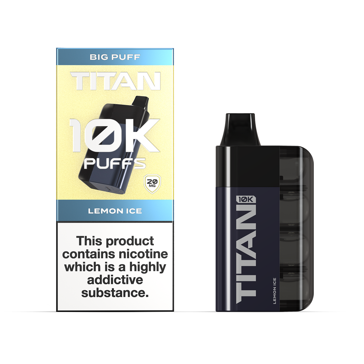 Titan 10k Disposable Vape (Rechargeable)