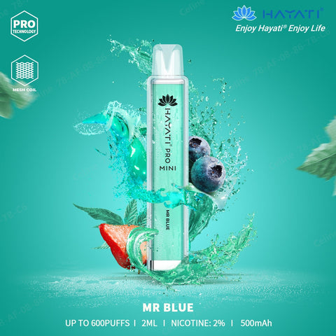 Hayati Pro Mini 600 Puffs