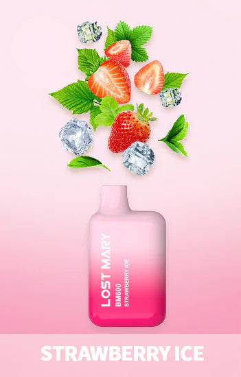 Strawberry Ice Lost Mary BM600 Disposable Vape