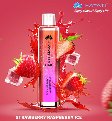 Strawberry Raspberry Ice Crystal Pro Max 4000 Disposable Vape