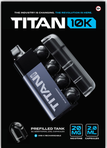 Titan 10k Disposable Vape (Rechargeable)