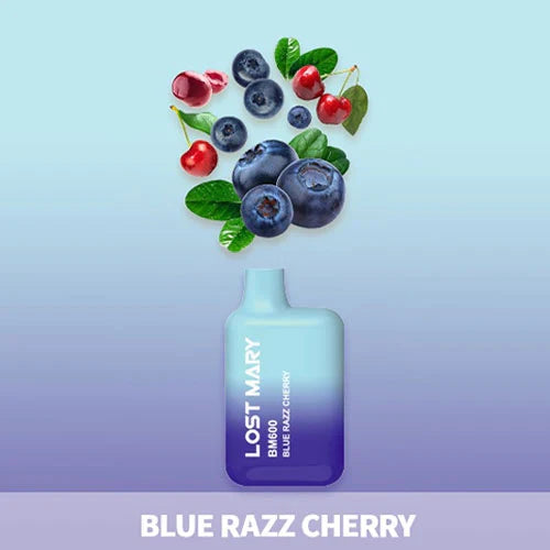 Blue Razz Cheery Lost Mary BM600 Disposable Vape