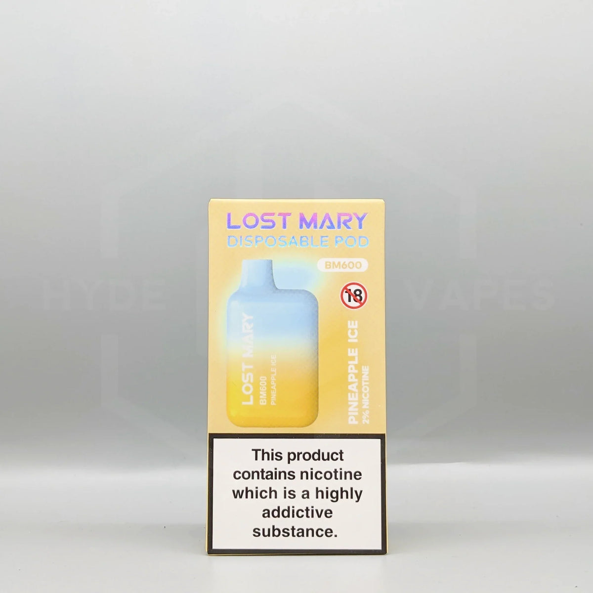 Pineapple Ice Lost Mary BM600 Disposable Vape